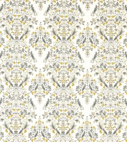 Gawthorpe Cream Fabric by Studio G Charcoal