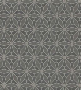 Geo Floral Wallpaper by Eijffinger Grey/Silver