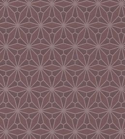 Geo Floral Wallpaper by Eijffinger Red