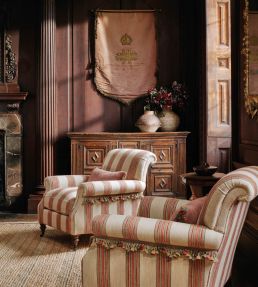 Gilbert Fabric by Colefax and Fowler Tomato