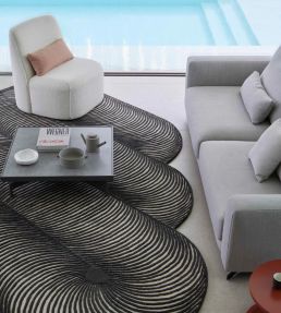 GAN Giro 2 rug Black & White 345861 Black & White