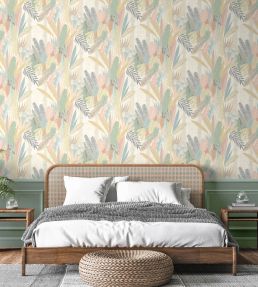 Glasshouse Wallpaper by Ohpopsi Forest & Chestnut