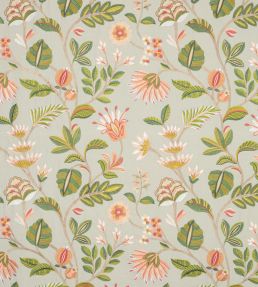 Gloriana Fabric by Jane Churchill Aqua