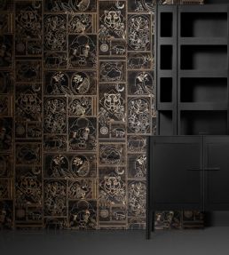 Golden Tiger Wallpaper by Moooi Makore