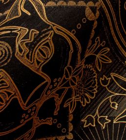 Golden Tiger Wallpaper by Moooi Makore