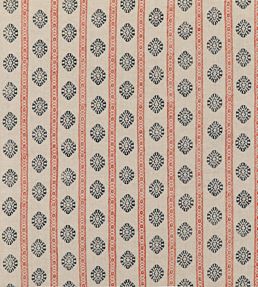 Alma Fabric by GP & J Baker Red/Indigo
