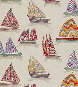 East To West Fabric by GP & J Baker Spice