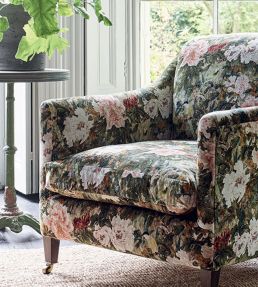 Oriental Garden Fabric by GP & J Baker Jewel