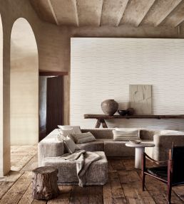 Gramercy Fabric by Mark Alexander Sepia