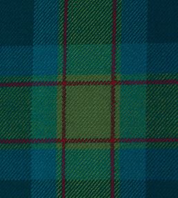 Grampian Mod Fabric by The Isle Mill Blue/Green