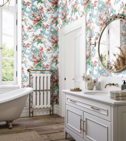 Grand Bouquet Wallpaper by Warner House Vintage