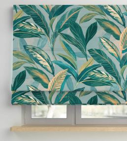 Grand Oasis Fabric by Arley House Reflection