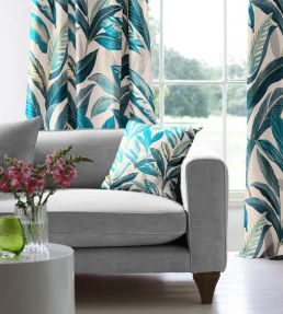 Grand Oasis Fabric by Arley House Sea Breeze