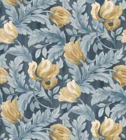 Grande Audley Fabric by Arley House Azure