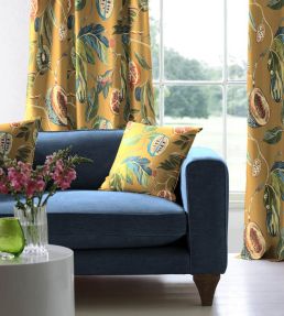 Grande Guava Fabric by Arley House Manuka