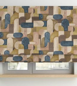 Grande Ikon Fabric by Arley House Sepia