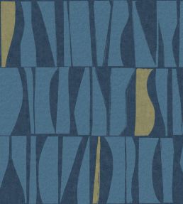 Grande Nordic Fabric by Arley House Cobalt