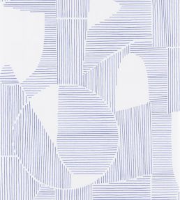 Graphique Wallpaper by Casadeco Bleu