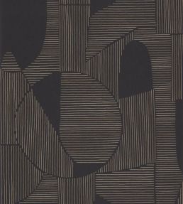 Graphique Wallpaper by Casadeco Noir / Taupe