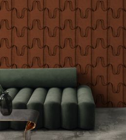 Graphite Wallpaper by Coordonne Clay
