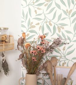 Grasse Wallpaper by Caselio Vert Anglais