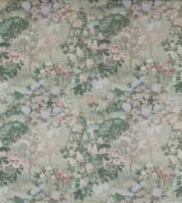 Greenway Fabric by Jane Churchill Soft Green/Pink
