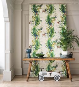 Halcyon Wallpaper by Osborne & Little Spring Green