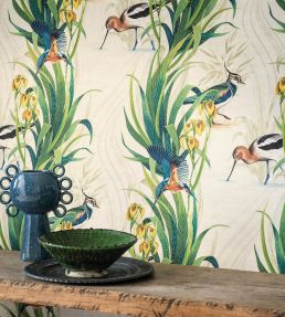 Halcyon Wallpaper by Osborne & Little Spring Green