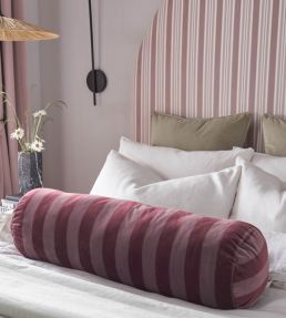 Haldon Fabric by Clarke & Clarke Mulberry
