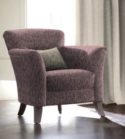 Hamilton Fabric by Arley House Black/Pink
