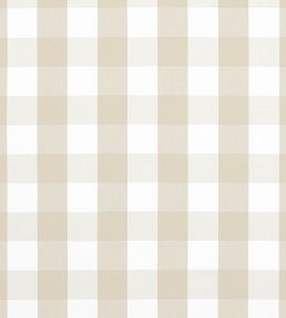 Hammond Check Fabric by Anna French Beige