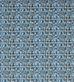 Kelambu Fabric by Harlequin Indigo/Pebble