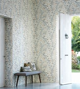 Chaconia Wallpaper by Harlequin Amber/Slate