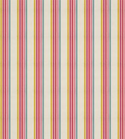 Helter Skelter Stripe Fabric by Harlequin Cherry/Blossom/Pineapple/Sky