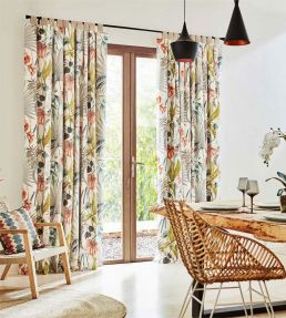 Habanera Fabric by Harlequin Cerise/Honey/Marine