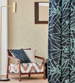 Lorenza Fabric by Harlequin Ink/Seaglass