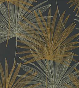 Mitende Wallpaper by Harlequin Jet/Gold