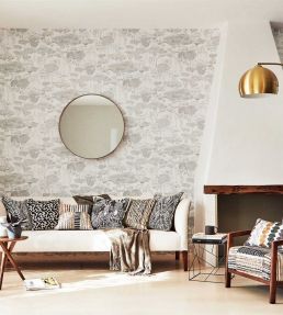 Shamwari Wallpaper by Harlequin Chalk/Gold