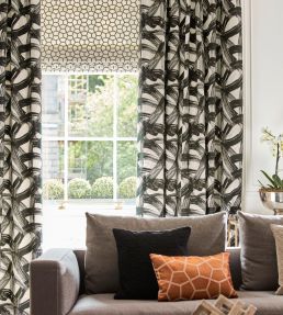 Cubica Fabric by Harlequin Onyx