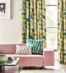 Selenic Fabric by Harlequin Azure/Ink