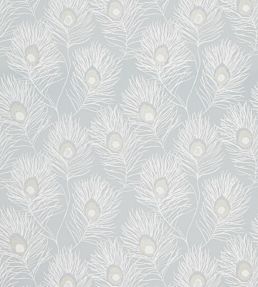 Orlena Fabric by Harlequin Powder Blue/Gilver