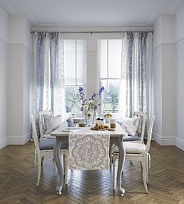 Colette Fabric by Harlequin in Powder Blue | Jane Clayton