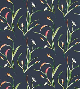 Saona Fabric by Harlequin Papaya/Cassis