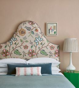 Havana Fabric by Jane Churchill Bright Red/Multi