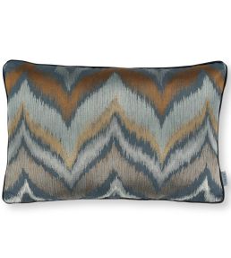 Hazuri Cushion 40 x 60cm by Romo Gunmetal