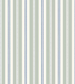 Hedda Wallpaper by Borastapeter Green/Blue