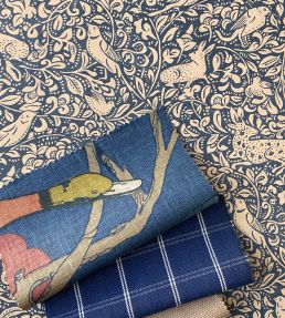Hedgerow Wallpaper by Mulberry Home Parchment