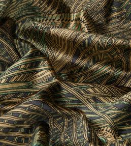 Hera Feather in Vintage Velvet Fabric by Liberty Jade