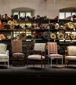 Hermitage Fabric by Casal Creme