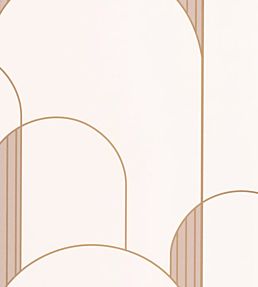 High Walls Wallpaper by Caselio Golden Beige